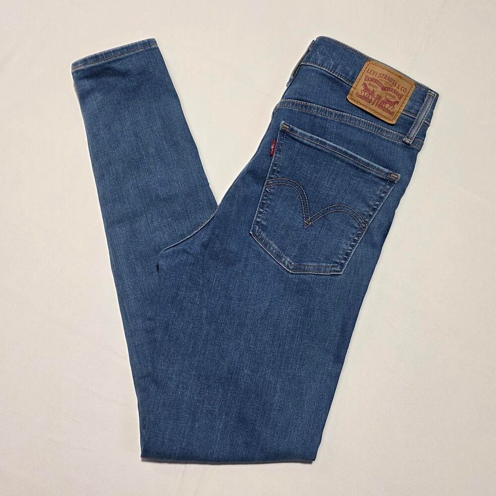 Levi's Mile High Super Skinny women's size 29 blue jeans